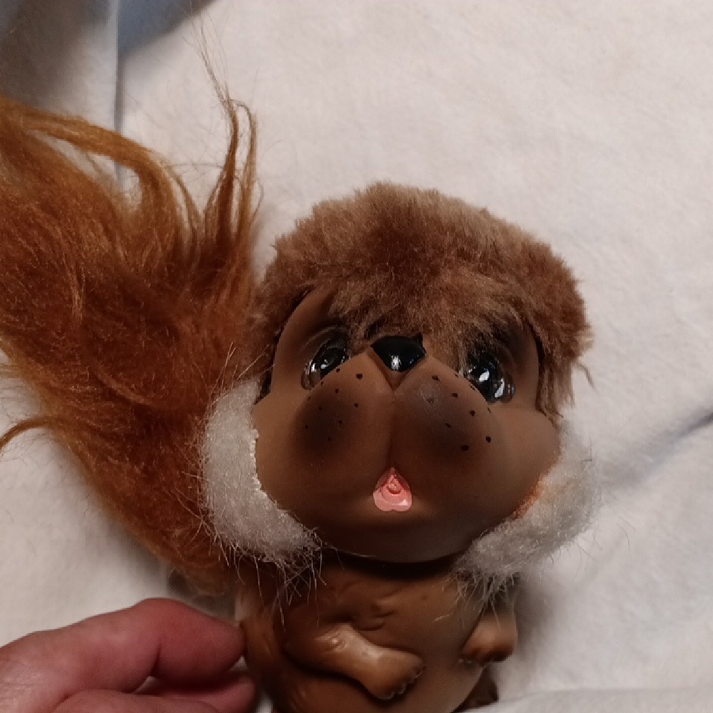 Cuddly Brown Squirrel Plush Toy. Vintage 1969 Kamar